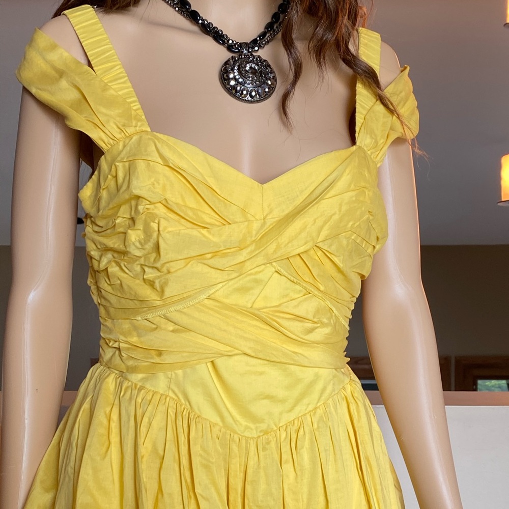 LEIFSDOTTIR TOKYO YELLOW DRESS - Picture 7 of 13
